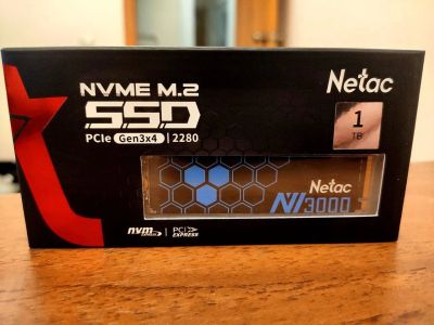 Лот: 19430229. Фото: 1. Накопитель SSD M.2 NVMe Netac... SSD-накопители