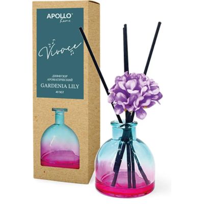 Лот: 24105179. Фото: 1. Аромадиффузор Apollo, 40 мл, Gardenia... Бытовая химия