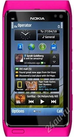 Лот: 1440769. Фото: 1. Nokia N8 Pink. Смартфоны