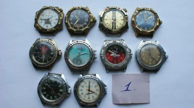 Лот: 9023698. Фото: 1. Набор из часов 10 шт. № 1. Оригинальные наручные часы
