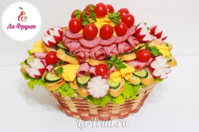 Лот: 15835063. Фото: 1. Закусочный букет №7. Другое (цветы, букеты)