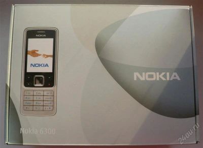 Лот: 1459665. Фото: 1. Коробочка для телефона Nokia 6300. Коробки, инструкции