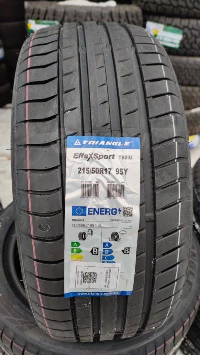 Лот: 25009512. Фото: 1. Летняя резина 215/50 R-17 "Triangle... Шины