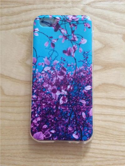 Лот: 7789747. Фото: 1. Силиконовый чехол Цветы для iPhone... Чехлы, бамперы