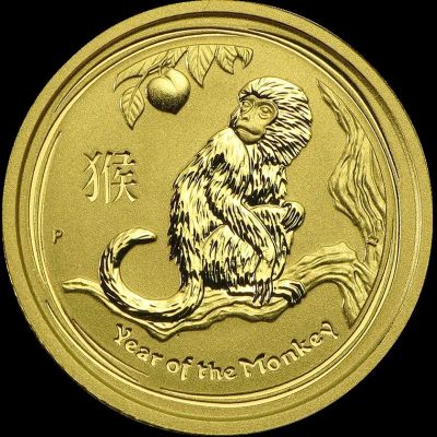 Лот: 7039834. Фото: 1. Австралийский лунар "Год обезьяны... Австралия и Океания