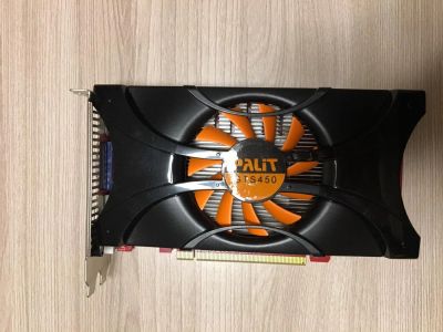 Лот: 10049876. Фото: 1. Видеокарта palit gts 450. Видеокарты