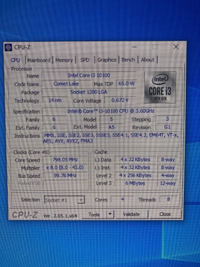 Лот: 20297630. Фото: 1. Системный блок i3 10100 (lga1200... Компьютеры в сборе