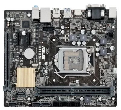 Лот: 9483607. Фото: 1. Материнская плата ASUS H110M-R... Материнские платы