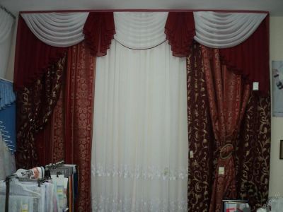 Лот: 3857042. Фото: 1. Портьеры новые!. Шторы, тюль