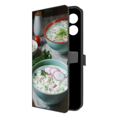 Лот: 25541064. Фото: 1. Чехол Krutoff Eco Book "Окрошка... Чехлы, бамперы