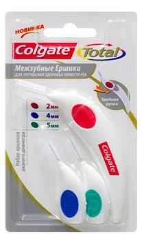 Лот: 12569389. Фото: 1. Межзубные ершики colgate Total... Уход за полостью рта