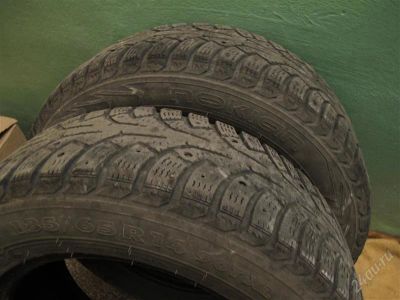 Лот: 1733328. Фото: 1. Nokian hakka 5 185/65/R14 б/у... Шины