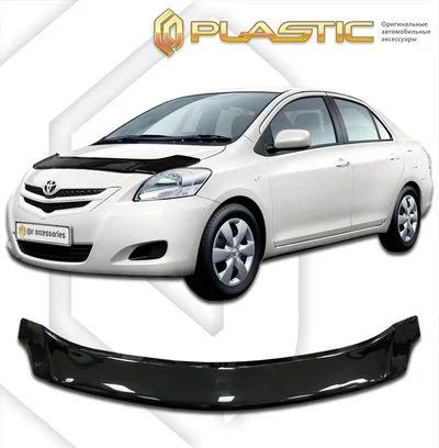 Лот: 13013499. Фото: 1. Дефлектор капота Toyota BELTA... Детали тюнинга