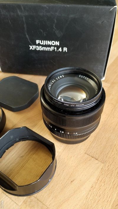 Лот: 14168809. Фото: 1. Fujinon XF 35 mm F1.4 R. Объективы