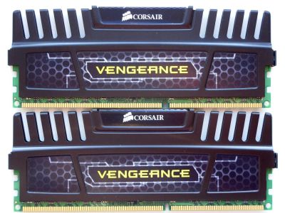 Лот: 8685025. Фото: 1. 8GB (2 x 4Gb) Corsair PC3-12800... Оперативная память