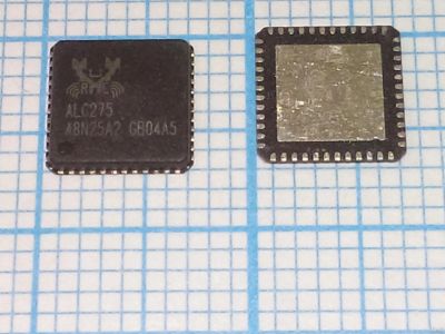 Лот: 12478232. Фото: 1. Аудиокодек ALC275 QFN48. Микросхемы