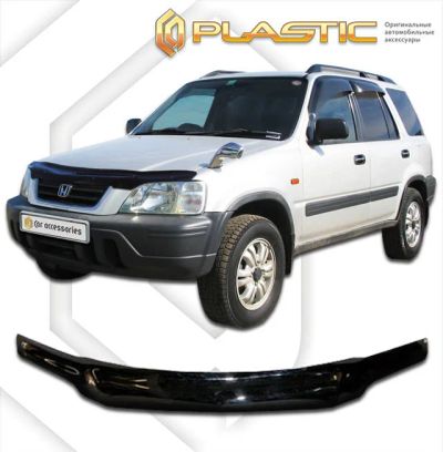 Лот: 13002278. Фото: 1. Дефлектор капота HONDA CR-V 1995-2001г. Детали тюнинга