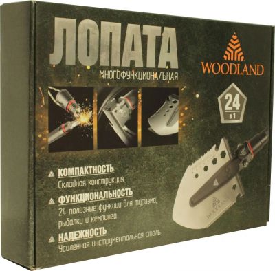 Лот: 14753180. Фото: 1. Лопата туристическая Woodland... Ручные орудия труда