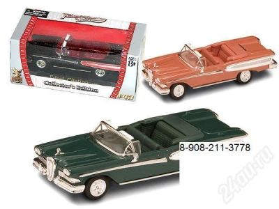 Лот: 350984. Фото: 1. моделька Edsel Citation 1958 год. Автомоделизм