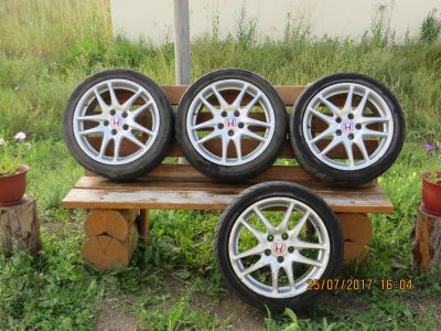 Лот: 10012262. Фото: 1. Диски R17 на HONDA. Диски