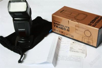 Лот: 798990. Фото: 1. пыха yongnuo speedlite yn460-ii... Вспышки, осветители, рассеиватели