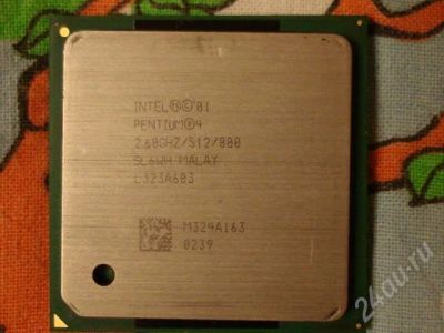 Лот: 280300. Фото: 1. Intel Pentium 4 2.6Ггц. Процессоры