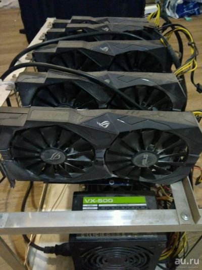 Лот: 13625798. Фото: 1. Ферма на 5ти Asus rx470. Майнинг фермы, товары для майнинга