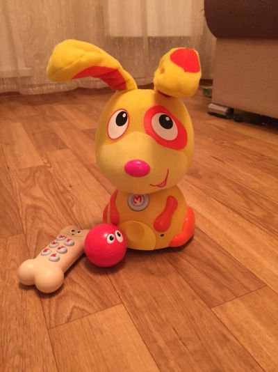 Лот: 6363157. Фото: 1. Интерактивная игрушка "собака... Развивающие