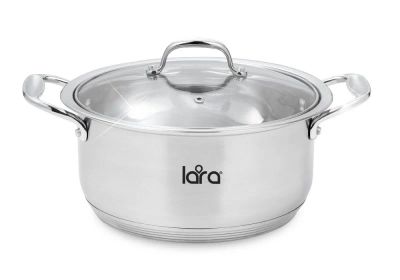 Лот: 15463274. Фото: 1. Кастрюля LARA LR02-495 серия Harmony... Кастрюли