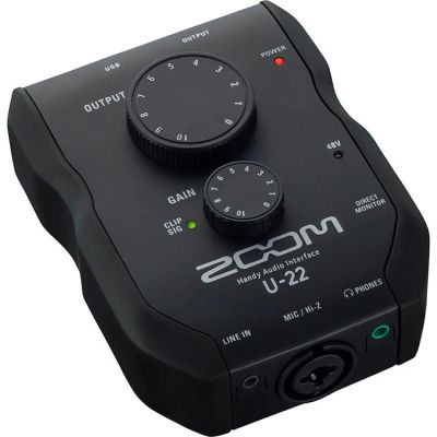 Лот: 14364529. Фото: 1. Zoom U-22 USB Звуковая карта. Звуковые карты