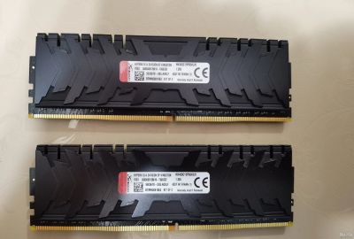 Лот: 17459336. Фото: 1. Оперативная память Kingston HyperX... Оперативная память