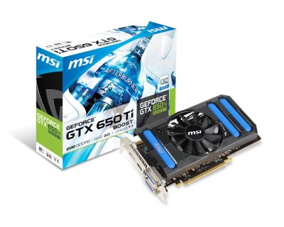 Лот: 3824491. Фото: 1. Видеокарта MSI GTX 650Ti BOOST... Видеокарты