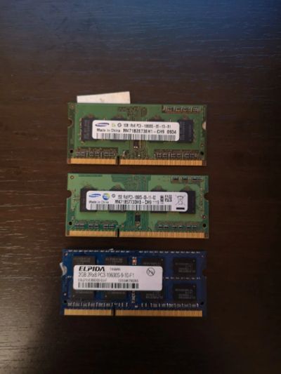 Лот: 17723785. Фото: 1. ddr3 2gb 1gb. Оперативная память