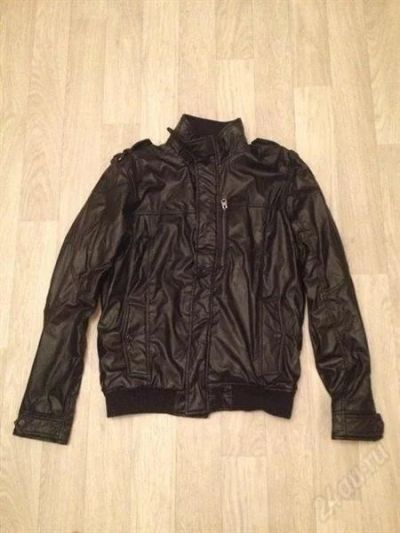 Лот: 2646584. Фото: 1. кожанка pull and bear. Верхняя одежда