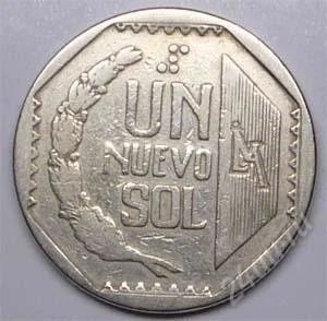 Лот: 1580451. Фото: 1. Перу. 1 новый соль 1994г. (1-2... Америка