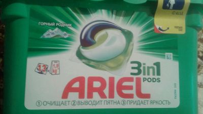 Лот: 12425013. Фото: 1. Гель в капсулах 3 в 1.pods.(горный... Другое (хозтовары)