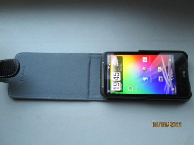 Лот: 3190938. Фото: 1. Чехол-книжка для HTC Desire HD. Чехлы, бамперы