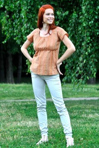 Лот: 3965957. Фото: 1. блуза для беременных и кормящих... Кофты, туники