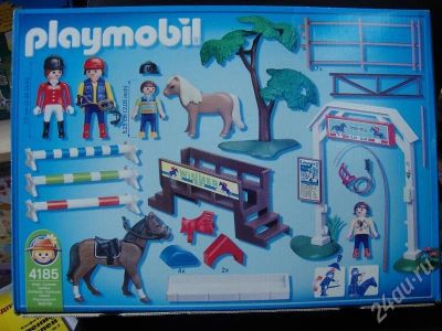 Лот: 3317116. Фото: 1. Playmobil Площадка для конного... Конструкторы