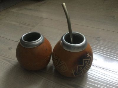 Лот: 24878755. Фото: 1. Калабас и бомбилья ( 2 штуки... Другое (посуда, кухонная утварь)