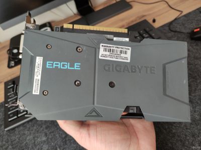 Лот: 18204258. Фото: 1. Gtx 1650 eagle oc. Видеокарты