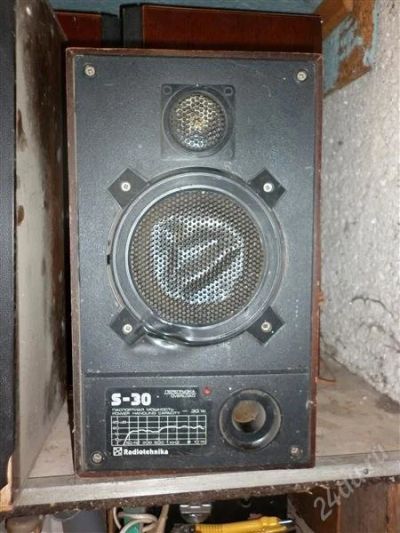 Лот: 2250797. Фото: 1. S-30 1шт. Пассивные акустические системы