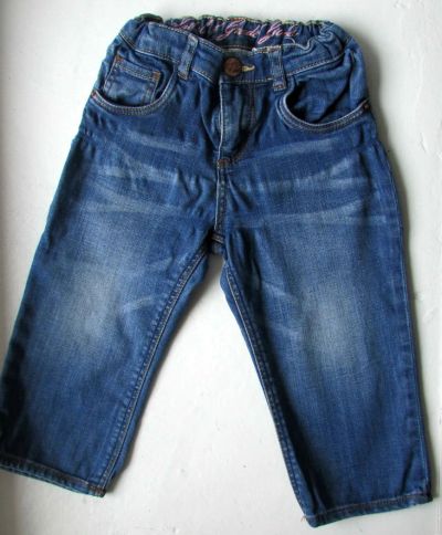 Лот: 7583365. Фото: 1. Джинсы унисекс H&M 12-18 мес. Брюки, шорты, джинсы