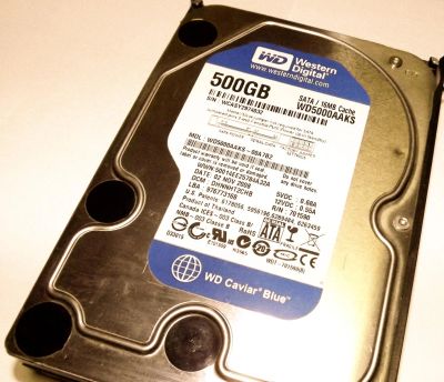 Лот: 7148631. Фото: 1. Western Digital Blue WD5000AAKS... Жёсткие диски (HDD)