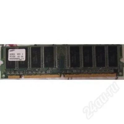 Лот: 1271876. Фото: 1. Оперативная память Samsung PC133U-333-542... Оперативная память