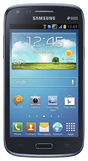 Лот: 3393271. Фото: 1. Samsung Galaxy Core GT-I8262 бордовый. Смартфоны