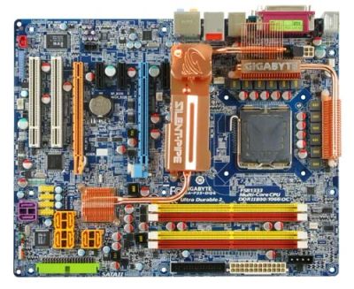 Лот: 3727933. Фото: 1. Intel Core 2 Duo E7500 + gigabyte... Материнские платы