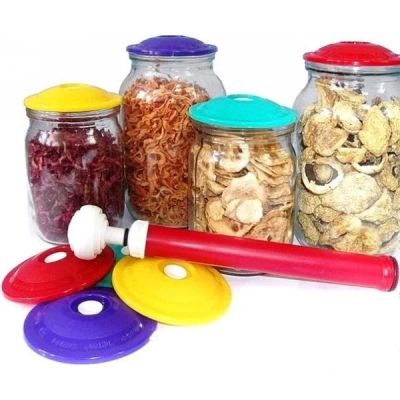 Лот: 8261852. Фото: 1. Вакуумные крышки Вакс (9 крышек... Контейнеры, банки