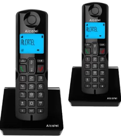 Лот: 24873850. Фото: 1. Радиотелефон Alcatel S230 Duo... DECT и радиотелефоны