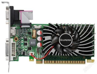 Лот: 2178383. Фото: 1. Leadtek GeForce GT 430 700Mhz... Видеокарты